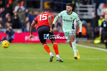 2023-12-30 - Chelsea Forward Armando Broja during the English championship Premier League football match between Luton Town and Chelsea on 30 December 2023 at Kenilworth Road in Luton, England - FOOTBALL - ENGLISH CHAMP - LUTON TOWN V CHELSEA - ENGLISH PREMIER LEAGUE - SOCCER