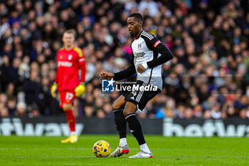 2023-12-31 - Tosin Adarabioyo (4) of Fulham during the English championship Premier League football match between Fulham and Arsenal on 31 December 2023 at Craven Cottage in London, England - FOOTBALL - ENGLISH CHAMP - FULHAM V ARSENAL - ENGLISH PREMIER LEAGUE - SOCCER