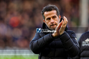 2023-12-31 - Marco Silva Manager of Fulham during the English championship Premier League football match between Fulham and Arsenal on 31 December 2023 at Craven Cottage in London, England - FOOTBALL - ENGLISH CHAMP - FULHAM V ARSENAL - ENGLISH PREMIER LEAGUE - SOCCER