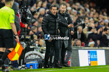 2023-12-31 - Marco Silva Manager of Fulham during the English championship Premier League football match between Fulham and Arsenal on 31 December 2023 at Craven Cottage in London, England - FOOTBALL - ENGLISH CHAMP - FULHAM V ARSENAL - ENGLISH PREMIER LEAGUE - SOCCER