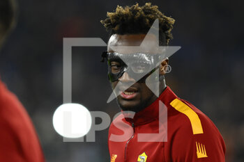 2023-02-23 - Tammy Abraham of A.S. Roma during the UEFA Europa League play-off second leg between A.S. Roma vs FC Salzburg on February 23, 2023 at the Stadio Olimpico in Rome, Italy.  - AS ROMA VS RB SALZBURG - UEFA EUROPA LEAGUE - SOCCER