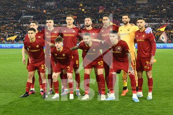 2023-02-23 - during the UEFA Europa League play-off second leg between A.S. Roma vs FC Salzburg on February 23, 2023 at the Stadio Olimpico in Rome, Italy.r - AS ROMA VS RB SALZBURG - UEFA EUROPA LEAGUE - SOCCER