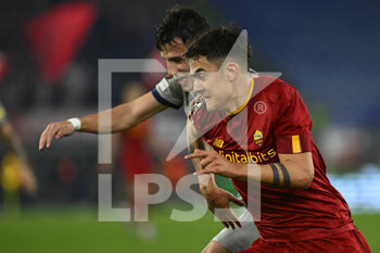 2023-02-23 - Paulo Dybala of A.S. Roma during the UEFA Europa League play-off second leg between A.S. Roma vs FC Salzburg on February 23, 2023 at the Stadio Olimpico in Rome, Italy. - AS ROMA VS RB SALZBURG - UEFA EUROPA LEAGUE - SOCCER