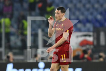 2023-02-23 - during the UEFA Europa League play-off second leg between A.S. Roma vs FC Salzburg on February 23, 2023 at the Stadio Olimpico in Rome, Italy. - AS ROMA VS RB SALZBURG - UEFA EUROPA LEAGUE - SOCCER