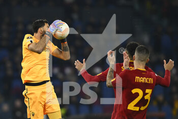 2023-02-23 - Rui Patricio of A.S. Roma  during the UEFA Europa League play-off second leg between A.S. Roma vs FC Salzburg on February 23, 2023 at the Stadio Olimpico in Rome, Italy. - AS ROMA VS RB SALZBURG - UEFA EUROPA LEAGUE - SOCCER