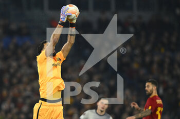 2023-02-23 - Rui Patricio of A.S. Roma during the UEFA Europa League play-off second leg between A.S. Roma vs FC Salzburg on February 23, 2023 at the Stadio Olimpico in Rome, Italy. - AS ROMA VS RB SALZBURG - UEFA EUROPA LEAGUE - SOCCER