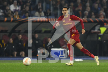 2023-02-23 - Chris Smalling of A.S. Roma during the UEFA Europa League play-off second leg between A.S. Roma vs FC Salzburg on February 23, 2023 at the Stadio Olimpico in Rome, Italy. - AS ROMA VS RB SALZBURG - UEFA EUROPA LEAGUE - SOCCER