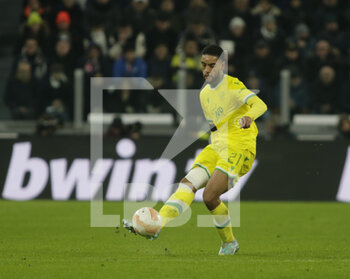 2023-02-16 - Jean-Charles Castelletto of Fc Nantes during the Uefa Europa League, football match between Juventus Fc and Fc Nantes on 16 February 2023 at Allianz Stadium, Turin, Italy. Photo Ndrerim Kaceli - JUVENTUS FC VS FC NANTES - UEFA EUROPA LEAGUE - SOCCER