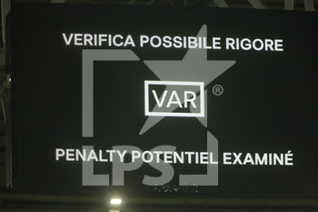 2023-02-16 - Var Check during the Uefa Europa League, football match between Juventus Fc and Fc Nantes on 16 February 2023 at Allianz Stadium, Turin, Italy. Photo Ndrerim Kaceli - JUVENTUS FC VS FC NANTES - UEFA EUROPA LEAGUE - SOCCER