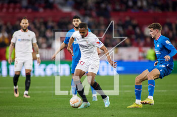 2023-02-16 - Fernando Reges of Sevilla FC during the UEFA Europa League, Play-off, 1st leg football match between Sevilla FC and PSV Eindhoven on February 16, 2023 at Estadio Ramon Sanchez Pizjuan in Sevilla, Spain - FOOTBALL - EUROPA LEAGUE - SEVILLA FC V PSV EINDHOVEN - UEFA EUROPA LEAGUE - SOCCER