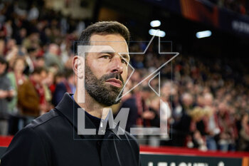 2023-02-16 - Ruud van Nistelrooy, head coach of PSV Eindhoven during the UEFA Europa League, Play-off, 1st leg football match between Sevilla FC and PSV Eindhoven on February 16, 2023 at Estadio Ramon Sanchez Pizjuan in Sevilla, Spain - FOOTBALL - EUROPA LEAGUE - SEVILLA FC V PSV EINDHOVEN - UEFA EUROPA LEAGUE - SOCCER