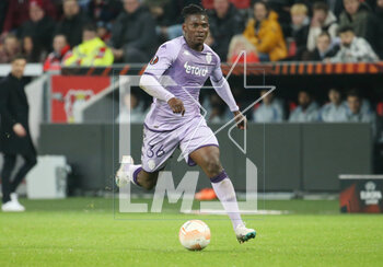 2023-02-16 - Breel Embolo of AS Monaco during the UEFA Europa League, Play-off, 1st leg football match between Bayer Leverkusen and AS Monaco on February 16, 2023 at BayArena in Leverkusen, Germany - FOOTBALL - EUROPA LEAGUE - LEVERKUSEN V MONACO - UEFA EUROPA LEAGUE - SOCCER