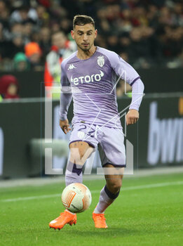 2023-02-16 - Ruben Aguilar of AS Monaco during the UEFA Europa League, Play-off, 1st leg football match between Bayer Leverkusen and AS Monaco on February 16, 2023 at BayArena in Leverkusen, Germany - FOOTBALL - EUROPA LEAGUE - LEVERKUSEN V MONACO - UEFA EUROPA LEAGUE - SOCCER