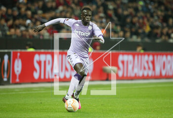 2023-02-16 - Krepin Diatta of AS Monaco during the UEFA Europa League, Play-off, 1st leg football match between Bayer Leverkusen and AS Monaco on February 16, 2023 at BayArena in Leverkusen, Germany - FOOTBALL - EUROPA LEAGUE - LEVERKUSEN V MONACO - UEFA EUROPA LEAGUE - SOCCER