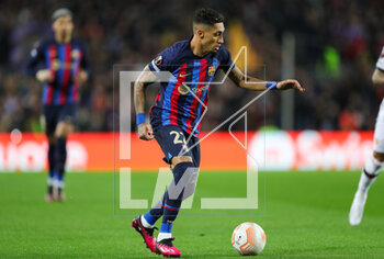 2023-02-16 - Barcelona midfielder Raphinha during the UEFA Europa League, Play-off, 1st leg football match between FC Barcelona and Manchester United on February 16, 2023 at Camp Nou stadium in Barcelona, Spain - FOOTBALL - EUROPA LEAGUE - FC BARCELONA V MANCHESTER UNITED - UEFA EUROPA LEAGUE - SOCCER