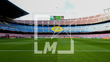 2023-02-16 - General View during the UEFA Europa League, Play-off, 1st leg football match between FC Barcelona and Manchester United on February 16, 2023 at Camp Nou stadium in Barcelona, Spain - FOOTBALL - EUROPA LEAGUE - FC BARCELONA V MANCHESTER UNITED - UEFA EUROPA LEAGUE - SOCCER