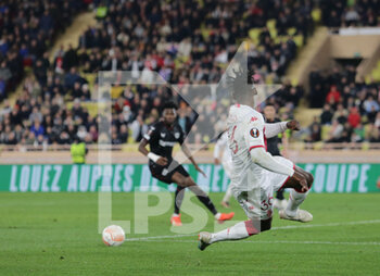 2023-02-23 - Breel Embolo of As Monaco during the Uefa Europa League, football match between As Monaco and Bayer 04 Leverkusen,on 23 February 2023 at State Luis II in Monaco, Photo Ndrerim Kaceli - AS MONACO VS BAYER LEVERKUSEN - UEFA EUROPA LEAGUE - SOCCER