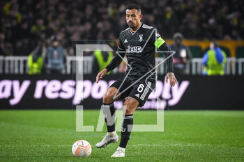 2023-02-23 - Danilo of Juventus during the UEFA Europa League, Play-off, 2nd leg football match between FC Nantes and Juventus FC on February 23, 2023 at La Beaujoire stadium in Nantes, France - FOOTBALL - EUROPA LEAGUE - NANTES V JUVENTUS - UEFA EUROPA LEAGUE - SOCCER