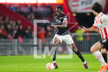 2023-02-23 - Tanguy Nianzou of Sevilla FC during the UEFA Europa League, Play-off, 2nd leg football match between PSV and Sevilla FC on February 23, 2023 at the Philips Stadion in Eindhoven, Netherlands - FOOTBALL - EUROPA LEAGUE - PSV V SEVILLA FC - UEFA EUROPA LEAGUE - SOCCER