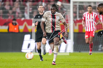 2023-02-23 - Calvin Bassey of Ajax during the UEFA Europa League, Play-off, 2nd leg football match between FC Union Berlin and Ajax on February 23, 2023 at Stadion An der alten Forsterei in Berlin, Germany - FOOTBALL - EUROPA LEAGUE - UNION BERLIN V AJAX - UEFA EUROPA LEAGUE - SOCCER
