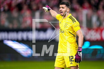 2023-02-23 - Geronimo Rulli of Ajax during the UEFA Europa League, Play-off, 2nd leg football match between FC Union Berlin and Ajax on February 23, 2023 at Stadion An der alten Forsterei in Berlin, Germany - FOOTBALL - EUROPA LEAGUE - UNION BERLIN V AJAX - UEFA EUROPA LEAGUE - SOCCER