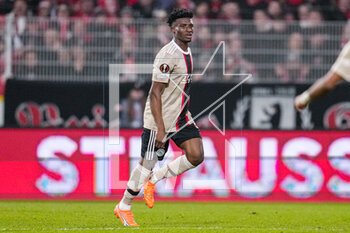 2023-02-23 - Mohammed Kudus of Ajax celebrates the goal during the UEFA Europa League, Play-off, 2nd leg football match between FC Union Berlin and Ajax on February 23, 2023 at Stadion An der alten Forsterei in Berlin, Germany - FOOTBALL - EUROPA LEAGUE - UNION BERLIN V AJAX - UEFA EUROPA LEAGUE - SOCCER
