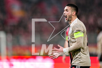 2023-02-23 - Dusan Tadic of Ajax during the UEFA Europa League, Play-off, 2nd leg football match between FC Union Berlin and Ajax on February 23, 2023 at Stadion An der alten Forsterei in Berlin, Germany - FOOTBALL - EUROPA LEAGUE - UNION BERLIN V AJAX - UEFA EUROPA LEAGUE - SOCCER