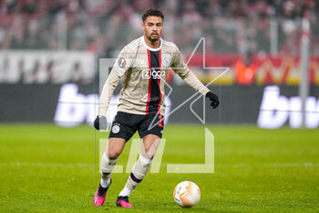2023-02-23 - Devyne Rensch of Ajax during the UEFA Europa League, Play-off, 2nd leg football match between FC Union Berlin and Ajax on February 23, 2023 at Stadion An der alten Forsterei in Berlin, Germany - FOOTBALL - EUROPA LEAGUE - UNION BERLIN V AJAX - UEFA EUROPA LEAGUE - SOCCER