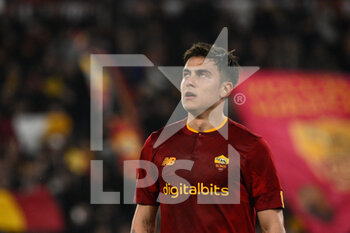 2023-03-09 - Paulo Dybala (AS Roma)  during the UEFA Europa League 2022-2023 football match between AS Roma and Real Sociedad at the Olympic Stadium in Rome on March 09, 2022. - ROMA VS REAL SOCIEDAD - UEFA EUROPA LEAGUE - SOCCER