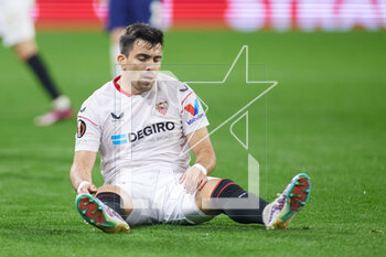 2023-03-09 - Marcos Acuna of Sevilla FC during the UEFA Europa League, Round of 16, 1st leg football match between Sevilla FC and Fenerbahce on March 9, 2023 at Estadio Ramon Sanchez Pizjuan in Sevilla, Spain - FOOTBALL - EUROPA LEAGUE - SEVILLA FC V FENERBAHCE - UEFA EUROPA LEAGUE - SOCCER