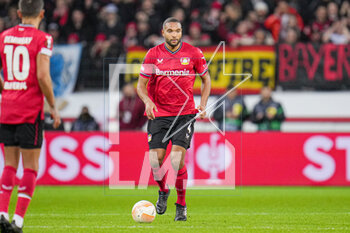2023-03-09 - Jonathan Tah of Bayer 04 Leverkusen during the UEFA Europa League, Round of 16, 1st leg football match between Bayer 04 Leverkusen and Ferencvaros TC on March 9, 2023 at the BayArena in Leverkusen, Germany - FOOTBALL - EUROPA LEAGUE - LEVERKUSEN V FERENCVAROS - UEFA EUROPA LEAGUE - SOCCER