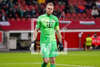 2023-03-09 - Denes Dibusz of Ferencvaros during the UEFA Europa League, Round of 16, 1st leg football match between Bayer 04 Leverkusen and Ferencvaros TC on March 9, 2023 at the BayArena in Leverkusen, Germany - FOOTBALL - EUROPA LEAGUE - LEVERKUSEN V FERENCVAROS - UEFA EUROPA LEAGUE - SOCCER