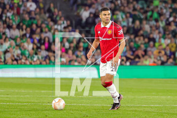 2023-03-17 - Casemiro (18) of Manchester United during the UEFA Europa League, Round of 16, 2nd leg football match between Real Betis and Manchester United on 16 March 2023 at Estadio Benito Villamarin in Seville, Spain - FOOTBALL - EUROPA LEAGUE - REAL BETIS V MANCHESTER UNITED - UEFA EUROPA LEAGUE - SOCCER