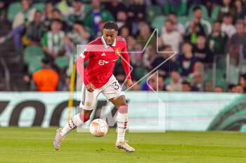 2023-03-17 - Anthony Elanga (36) of Manchester United during the UEFA Europa League, Round of 16, 2nd leg football match between Real Betis and Manchester United on 16 March 2023 at Estadio Benito Villamarin in Seville, Spain - FOOTBALL - EUROPA LEAGUE - REAL BETIS V MANCHESTER UNITED - UEFA EUROPA LEAGUE - SOCCER