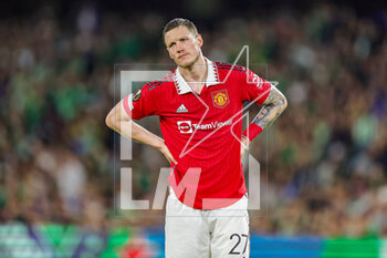 2023-03-17 - Wout Weghorst (27) of Manchester United during the UEFA Europa League, Round of 16, 2nd leg football match between Real Betis and Manchester United on 16 March 2023 at Estadio Benito Villamarin in Seville, Spain - FOOTBALL - EUROPA LEAGUE - REAL BETIS V MANCHESTER UNITED - UEFA EUROPA LEAGUE - SOCCER