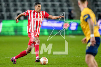 2023-03-16 - Danilho Doekhi of Union Berlin during the UEFA Europa League, Round of 16, 2nd leg football match between Royale Union Saint-Gilloise and FC Union Berlin on March 16, 2023 at the Anderlecht Stadium in Brussels, Belgium - FOOTBALL - EUROPA LEAGUE - UNION SAINT-GILLOISE V UNION BERLIN - UEFA EUROPA LEAGUE - SOCCER