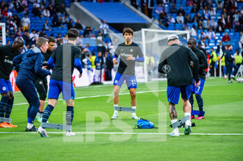 2023-04-12 - João Félix (Chelsea) warming up before the football match between
Real Madrid and Chelsea valid for the first leg of the quarter final of the Uefa Champion’s League celebrated in Madrid, Spain at Bernabeu stadium on Tuesday 12 March 2023 - QUARTER FINALS - REAL MADRID FC VS CHELSEA FC - UEFA CHAMPIONS LEAGUE - SOCCER