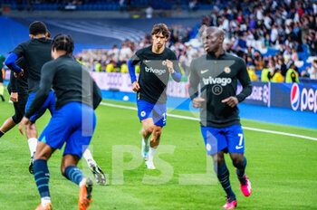 2023-04-12 - João Félix (Chelsea) warming up before the football match between
Real Madrid and Chelsea valid for the first leg of the quarter final of the Uefa Champion’s League celebrated in Madrid, Spain at Bernabeu stadium on Tuesday 12 March 2023 - QUARTER FINALS - REAL MADRID FC VS CHELSEA FC - UEFA CHAMPIONS LEAGUE - SOCCER