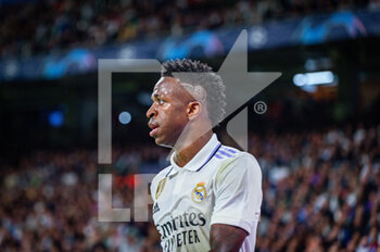 2023-04-12 - Vinícius Júnior (Real Madrid) during the football match between
Real Madrid and Chelsea valid for the first leg of the quarter final of the Uefa Champion’s League celebrated in Madrid, Spain at Bernabeu stadium on Tuesday 12 March 2023 - QUARTER FINALS - REAL MADRID FC VS CHELSEA FC - UEFA CHAMPIONS LEAGUE - SOCCER