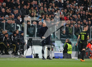 2023-04-13 - Massimiliano Allegri, Manager of Juventus during the Uefa Europa League, football match between Juventus Fc and Sporting Cp on 13 April 2023 at Allianz Stadium, Turin, Italy. Photo Nderim Kaceli - QUARTER-FINALS - JUVENTUS FC VS SPORTING SP - UEFA EUROPA LEAGUE - SOCCER
