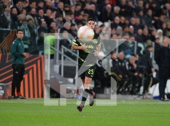 2023-04-13 - Gonçalo Inácio of Sporting CP during the Uefa Europa League, football match between Juventus Fc and Sporting Cp on 13 April 2023 at Allianz Stadium, Turin, Italy. Photo Nderim Kaceli - QUARTER-FINALS - JUVENTUS FC VS SPORTING SP - UEFA EUROPA LEAGUE - SOCCER