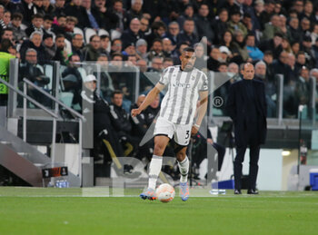 2023-04-13 - Bremer of Juventus during the Uefa Europa League, football match between Juventus Fc and Sporting Cp on 13 April 2023 at Allianz Stadium, Turin, Italy. Photo Nderim Kaceli - QUARTER-FINALS - JUVENTUS FC VS SPORTING SP - UEFA EUROPA LEAGUE - SOCCER