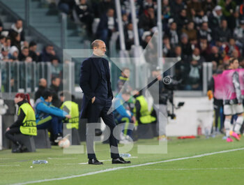 2023-04-13 - Massimiliano Allegri, Manager of Juventus during the Uefa Europa League, football match between Juventus Fc and Sporting Cp on 13 April 2023 at Allianz Stadium, Turin, Italy. Photo Nderim Kaceli - QUARTER-FINALS - JUVENTUS FC VS SPORTING SP - UEFA EUROPA LEAGUE - SOCCER
