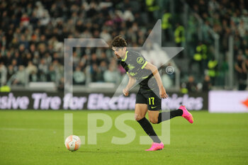 2023-04-13 - Trincao of Sporting CP during the Uefa Europa League, football match between Juventus Fc and Sporting Cp on 13 April 2023 at Allianz Stadium, Turin, Italy. Photo Nderim Kaceli - QUARTER-FINALS - JUVENTUS FC VS SPORTING SP - UEFA EUROPA LEAGUE - SOCCER