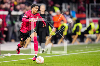 2023-04-13 - Amine Adli of Bayer 04 Leverkusen during the UEFA Europa League, Quarter-finals, 1st leg football match between Bayer 04 Leverkusen and Royale Union Saint-Gilloise on April 13, 2023 at the BayArena in Leverkusen, Germany - FOOTBALL - EUROPA LEAGUE - LEVERKUSEN V UNION SAINT-GILLOISE - UEFA EUROPA LEAGUE - SOCCER