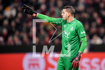 2023-04-13 - Anthony Moris of Royale Union Saint-Gilloise during the UEFA Europa League, Quarter-finals, 1st leg football match between Bayer 04 Leverkusen and Royale Union Saint-Gilloise on April 13, 2023 at the BayArena in Leverkusen, Germany - FOOTBALL - EUROPA LEAGUE - LEVERKUSEN V UNION SAINT-GILLOISE - UEFA EUROPA LEAGUE - SOCCER