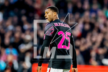2023-04-13 - Georginio Wijnaldum of AS Roma during the UEFA Europa League, Quarter-finals, 1st leg football match between Feyenoord and AS Roma on April 13, 2023 at Stadion Feijenoord 'De Kuip' in Rotterdam, Netherlands - FOOTBALL - EUROPA LEAGUE - FEYENOORD V ROMA - UEFA EUROPA LEAGUE - SOCCER