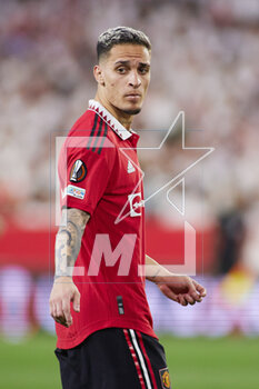 2023-04-20 - Antony of Manchester United during the UEFA Europa League, Quarter-finals, 2nd leg football match between Sevilla FC and Manchester United on April 20, 2023 at Estadio Ramon Sanchez Pizjuan in Sevilla, Spain - FOOTBALL - EUROPA LEAGUE - SEVILLA FC V MANCHESTER UNITED - UEFA EUROPA LEAGUE - SOCCER