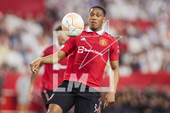 2023-04-20 - Anthony Martial of Manchester United during the UEFA Europa League, Quarter-finals, 2nd leg football match between Sevilla FC and Manchester United on April 20, 2023 at Estadio Ramon Sanchez Pizjuan in Sevilla, Spain - FOOTBALL - EUROPA LEAGUE - SEVILLA FC V MANCHESTER UNITED - UEFA EUROPA LEAGUE - SOCCER