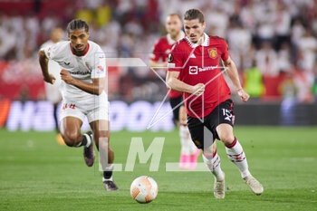 2023-04-20 - Marcel Sabitzer of Manchester United during the UEFA Europa League, Quarter-finals, 2nd leg football match between Sevilla FC and Manchester United on April 20, 2023 at Estadio Ramon Sanchez Pizjuan in Sevilla, Spain - FOOTBALL - EUROPA LEAGUE - SEVILLA FC V MANCHESTER UNITED - UEFA EUROPA LEAGUE - SOCCER